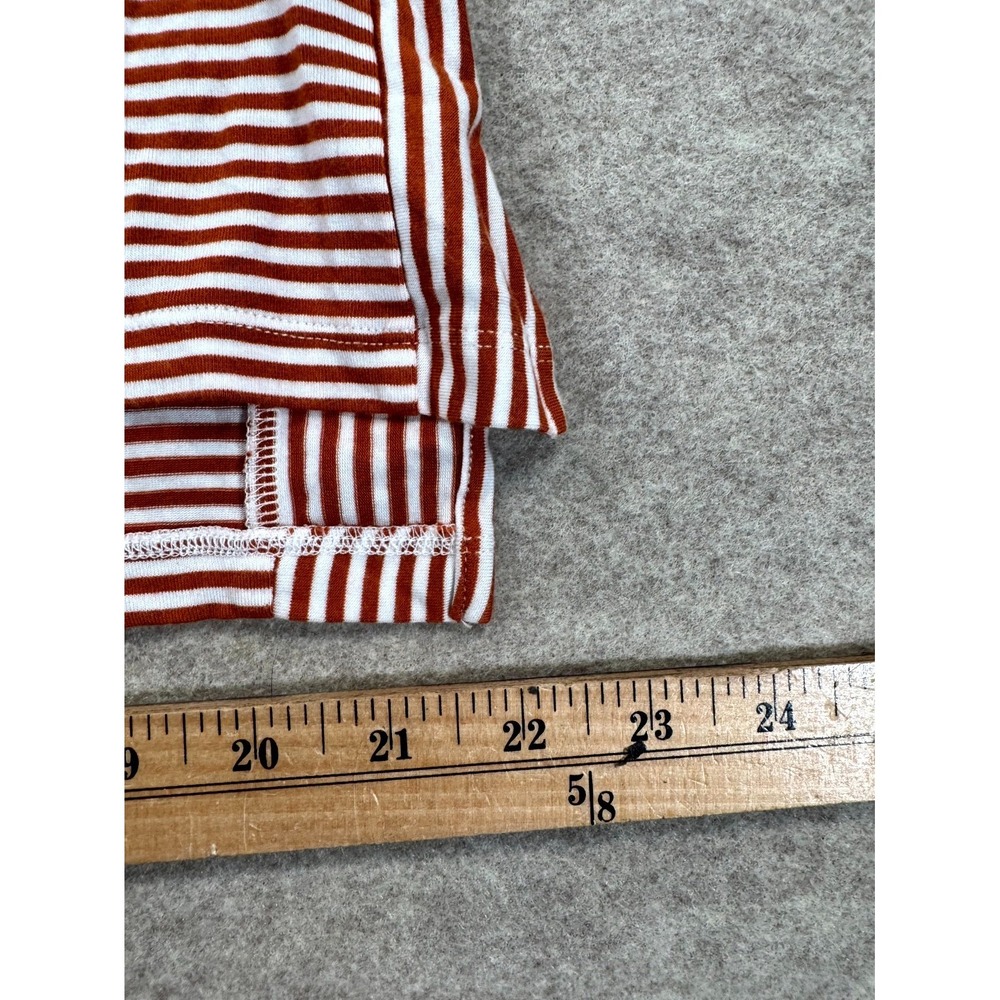 Tommy Bahama Texas Longhorns Shirt Womens Medium Red White Striped NCAA Top - Picture 12 of 14